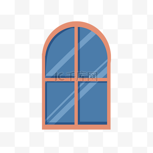 拱形窗户图片