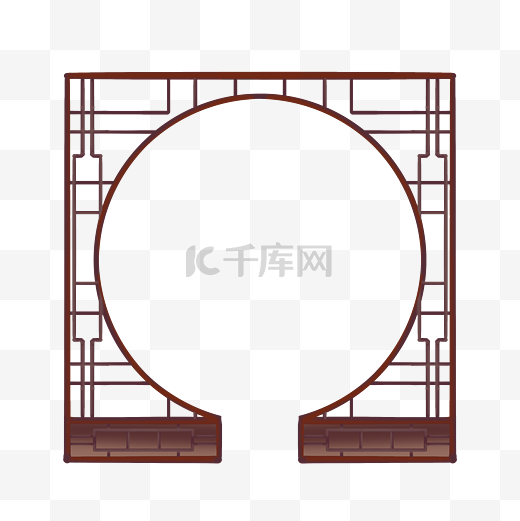 中国古风古典屏风中式家具图片