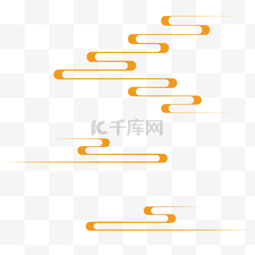 古风祥云线条图片