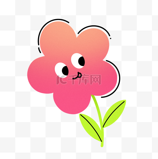 春季春天简约潮流时尚粉色植物花朵图片