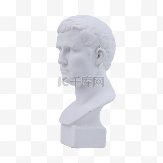 阿格里巴古典白色石膏像雕像图片