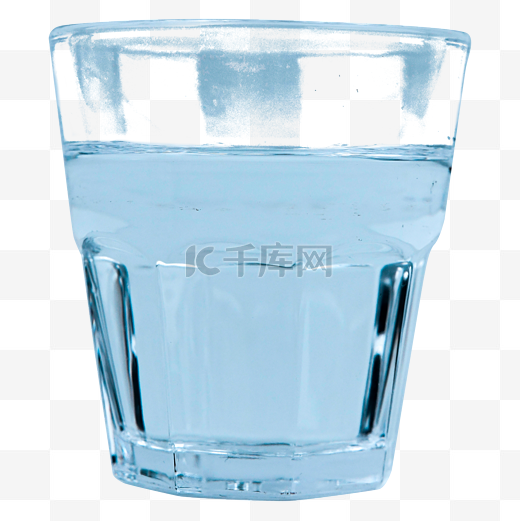 水杯玻璃杯容器清水图片