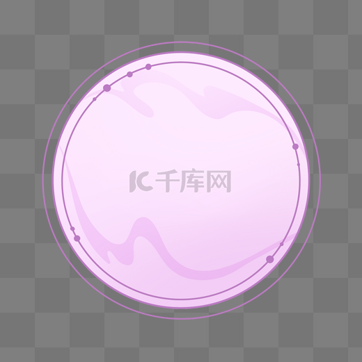 中国风国风古典霓虹灯花纹紫色标题栏边框图片