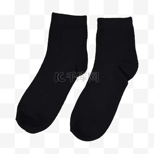 黑色袜子保暖吸臭防汗图片
