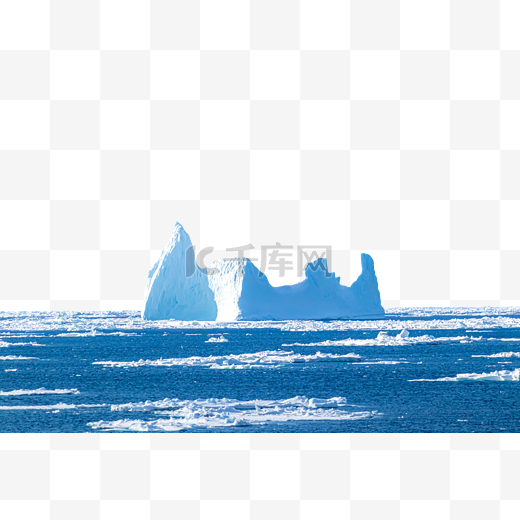 南极海冰大海图片