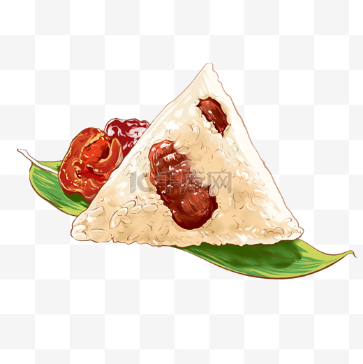 端午端午节安康传统节日香甜可口金丝蜜枣粽图片