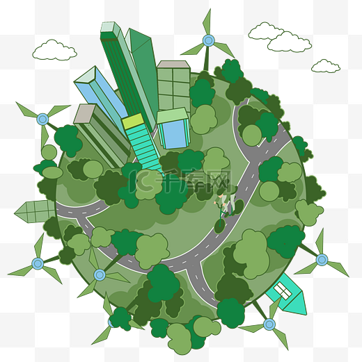 绿色低碳环保生活图片