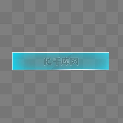 蓝色科技感透明标题栏边框图片