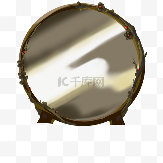 古代古风镜子铜镜化妆镜古代图片