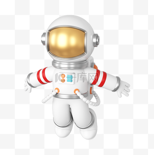 3DC4D立体宇宙太空宇航员图片