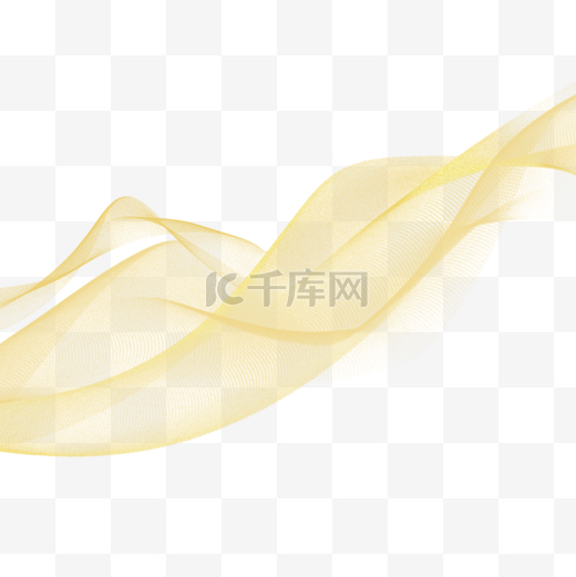 金色流光动感曲线图片