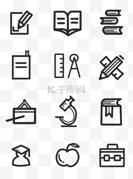 教育培训图标icon套图 logo图片