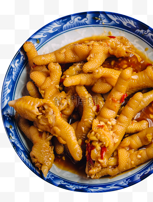 凤爪鸡爪春季传统小吃中式美食图片