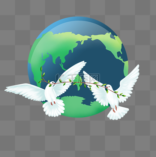 世界和平日和平鸽图片