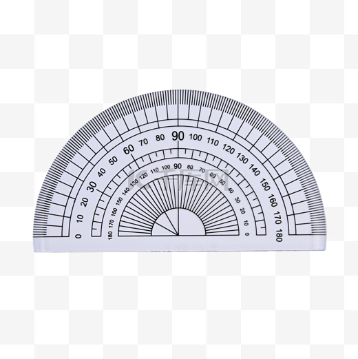 量角尺白色量角器测量图片