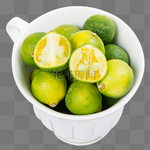 青桔柠檬水果图片