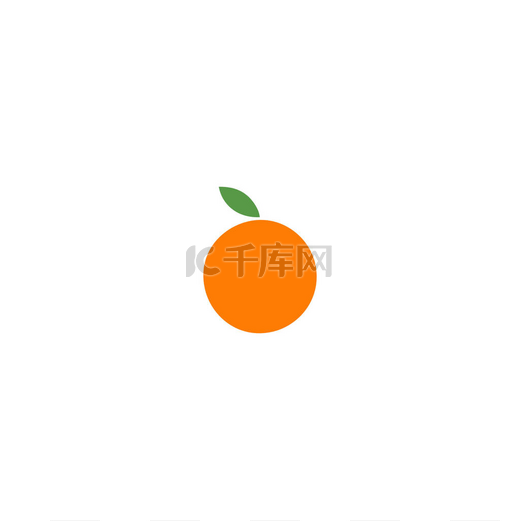橙果离子载体。Web站点的符号计算机和移动向量图片