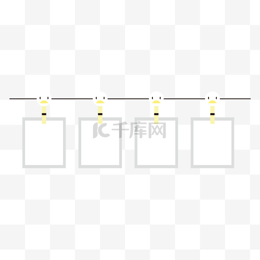 夹着的照片相框图片