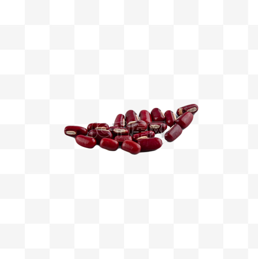 红豆红色豆子食材图片