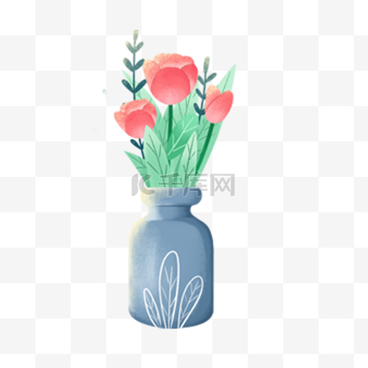 花瓶植物瓶子图片
