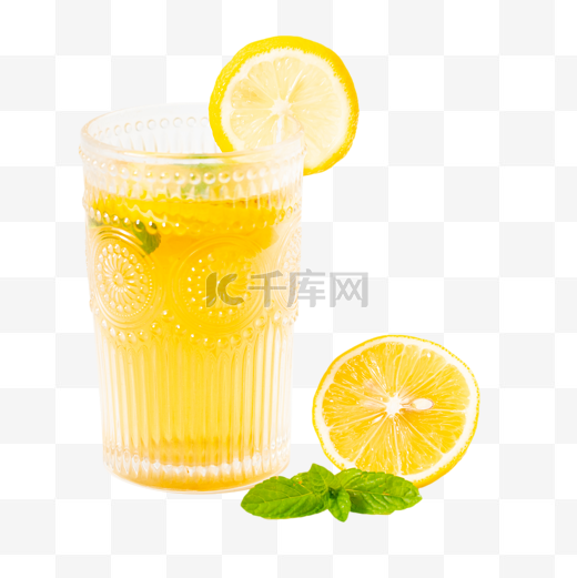 饮料冷饮薄荷柠檬茶图片