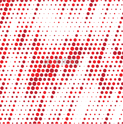 曲线波点红色圆点点状底纹纹理-01图片