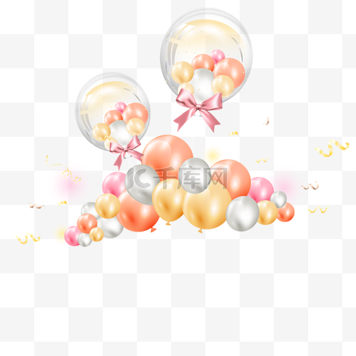 3d生日梦幻派对庆祝气球图片