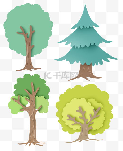 树木树林植物绿色环保植树节图片