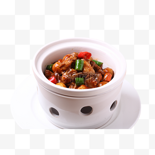 中国传统美食干锅图片