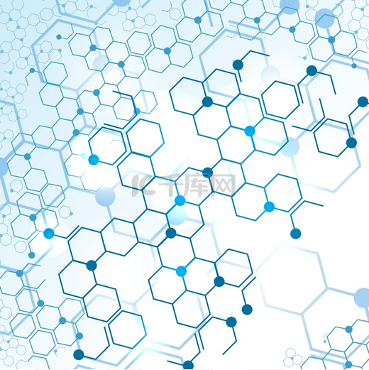 分子结构基因元件分子结构基因医学编码载体蓝色元素图片