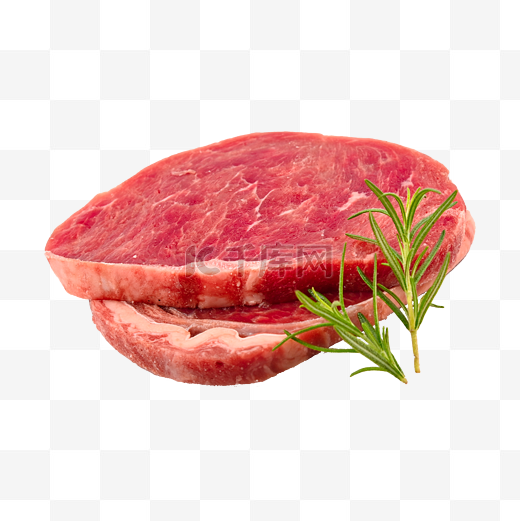 肉食叠放牛肉图片