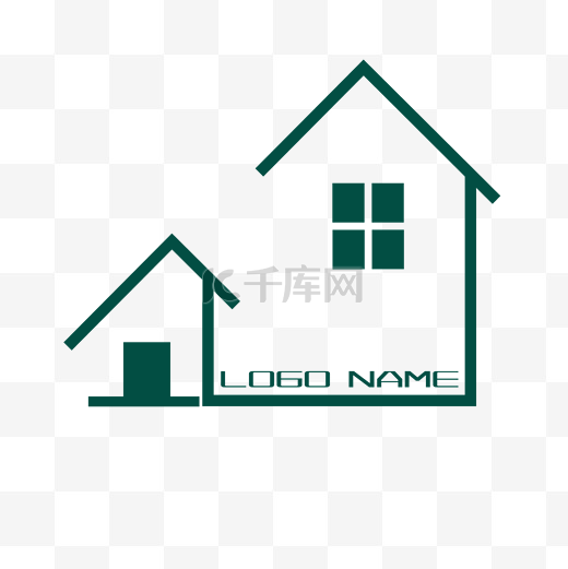 房地产房屋logo标志图片