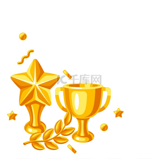 奖项和奖杯背景体育或企业比赛的奖励项目奖项和奖杯背景奖励项目体育或企业比赛图片