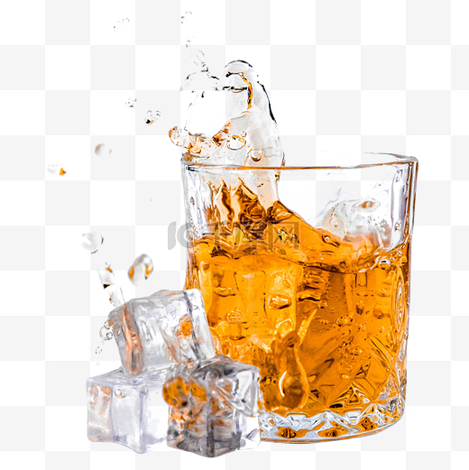 一杯洋酒威士忌饮料聚会图片