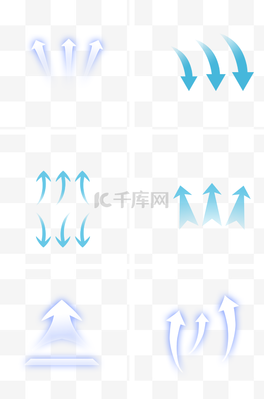 透气箭头标识套图图片