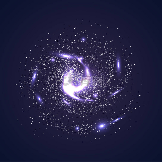 形象的星系、 星云、 宇宙，影响隧道螺旋 gal图片