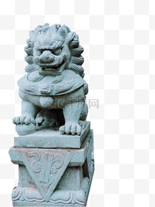 狮子石雕石像图片