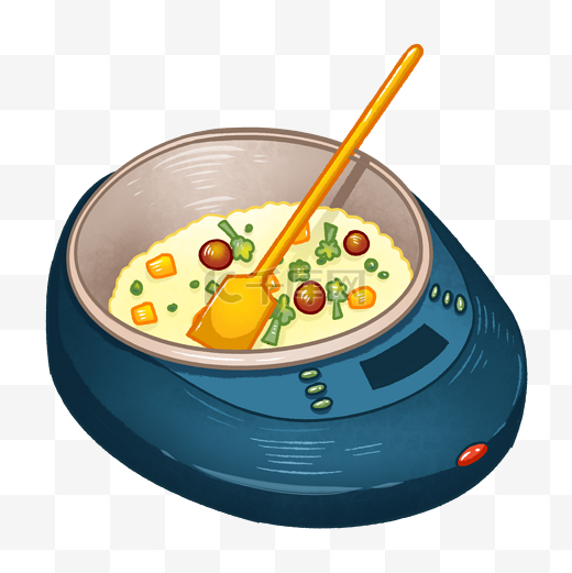 手绘炒菜机一体机烹饪做饭图片