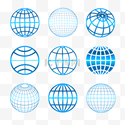 球形logo图标套图图片