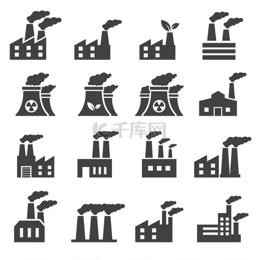 工业建筑图标图片