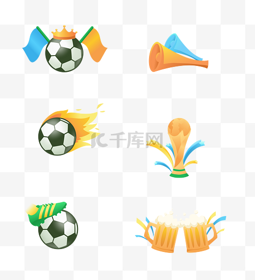 世界杯装饰图标图片