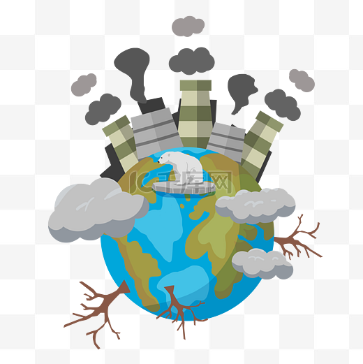 环境污染全球暖化气象日极端气候图片