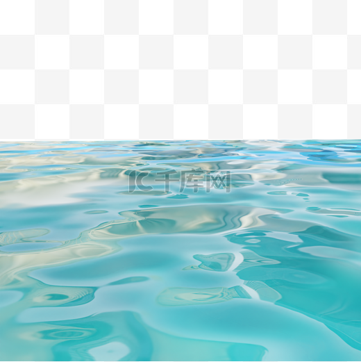 3D立体水面图片