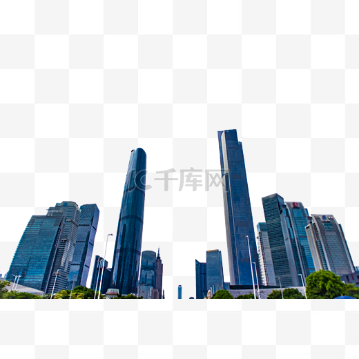 广州城市风光高楼大厦图片