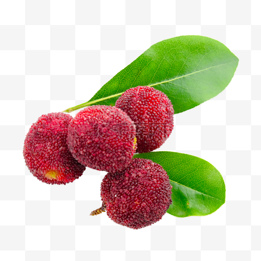 杨梅美味红色健康浆果图片