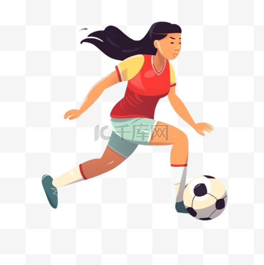 卡通手绘体育运动足球竞技图片
