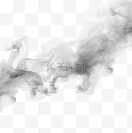 雾烟云隔离图片