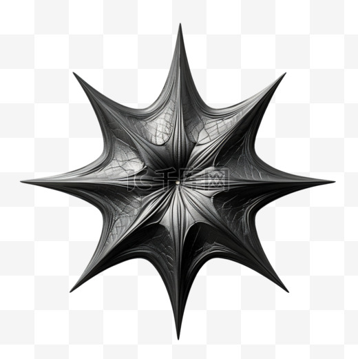 菱形多角形暗黑纹理AI立体素材效果元素图片