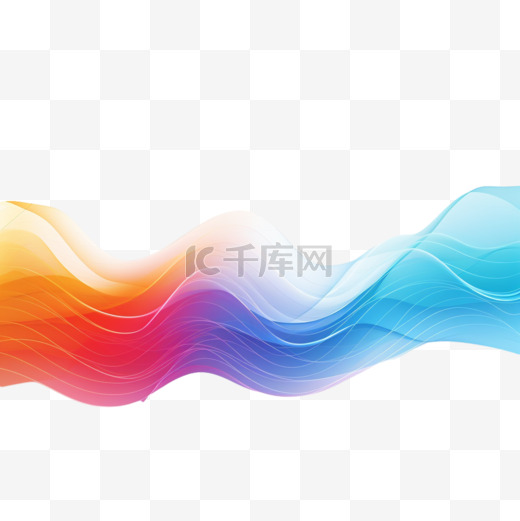 彩色均衡器波背景图片