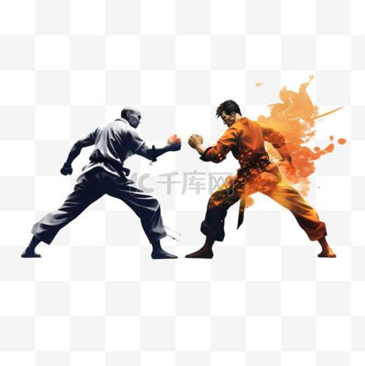 体育游戏中的战斗VS背景图片